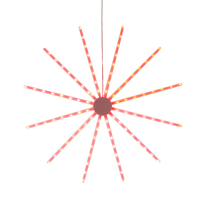 LED-firework-stjerne 96 LED multi Ø60 cm